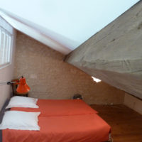 Bed under roof Gîte des Marins