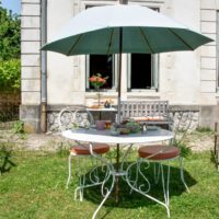 Breakfast in the garden