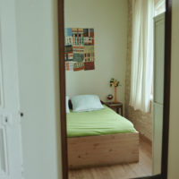 Bed in Gîte des mArins