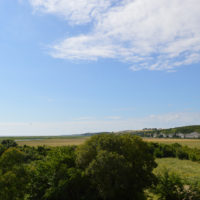 Vue sur les falaises