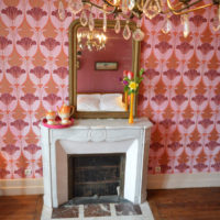 Cheminée chambre du Sud